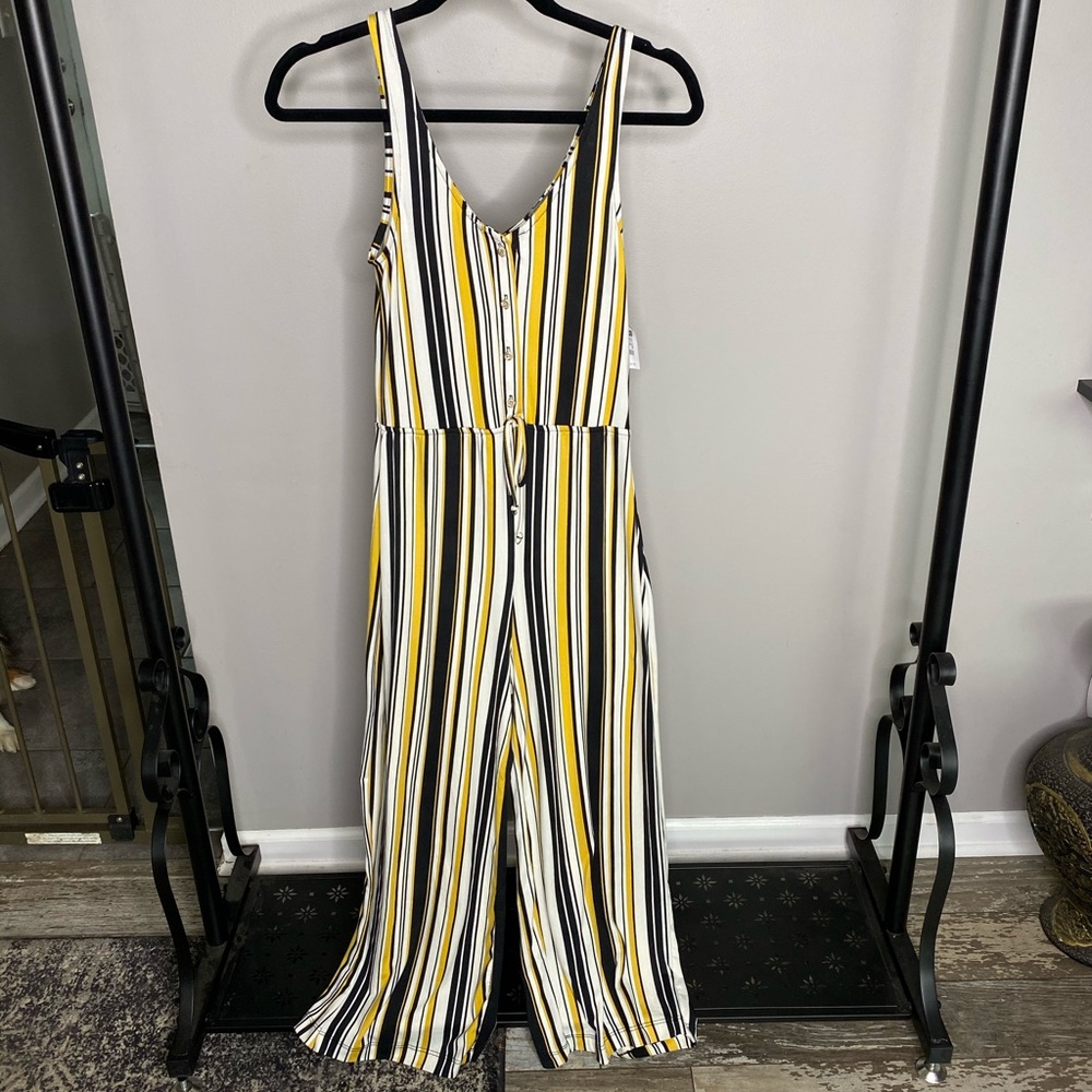 NEW Striped Jumpsuit